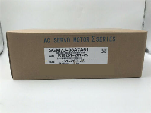 1PC New Yaskawa SGM7J-08A7A61 Servo Motor SGM7J08A7A61 Via Fedex/DHL