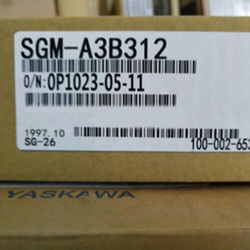 1 STÜCK Neuer Yaskawa SGM-A3B312 Servomotor SGMA3B312 Schnelle Lieferung Ein Jahr Garantie