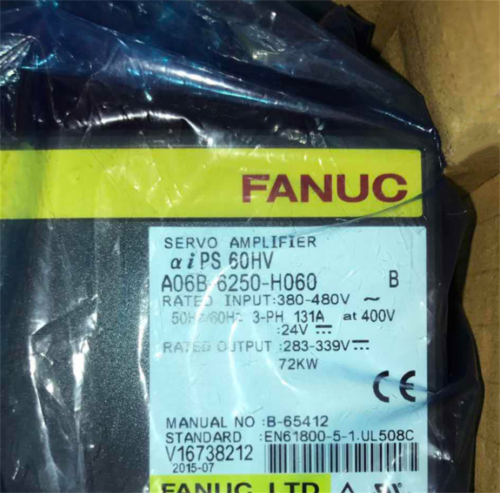 1 STÜCK Neu Im Karton FANUC A06B-6250-H060 Servoantrieb A06B6250H060 Über DHL