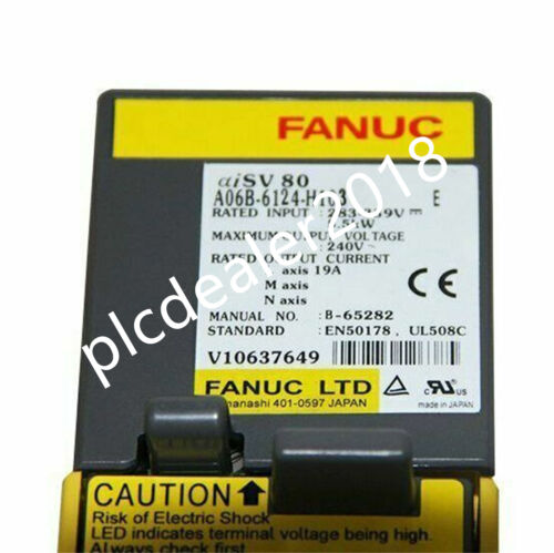 1 قطعة جديد في الصندوق FANUC A06B-6124-H103 محرك سيرفو A06B6124H103 عبر DHL