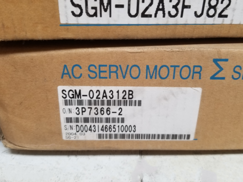 1PC Neuer Yaskawa SGM-02A312B Servomotor SGM02A312B Schnelles Schiff Ein Jahr Garantie