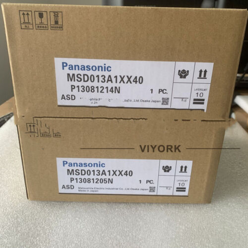 1PC New Panasonic MSD013A1XX40 Servo Drive Via DHL