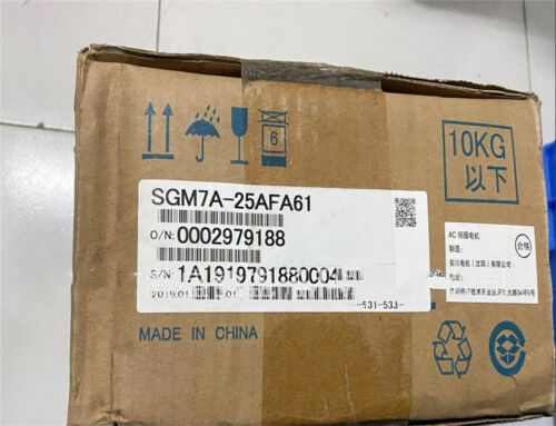 1PC New Yaskawa SGM7A-25AFA61 Servo Motor SGM7A25AFA61 Via Fedex/DHL