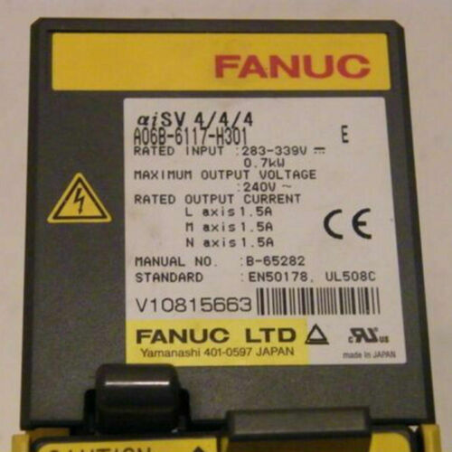 1 STÜCK Neu Im Karton FANUC A06B-6117-H301 Servoantrieb A06B6117H301 Über DHL