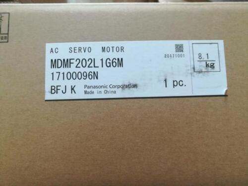 100% New In Box MDMF202L1G6M Panasonic AC Servo Motor Via Fedex 1 Year Warranty