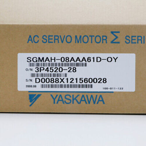 1PC New Yaskawa SGMAH-08AAA61D-OY Servo Motor SGMAH08AAA61DOY Fast Ship