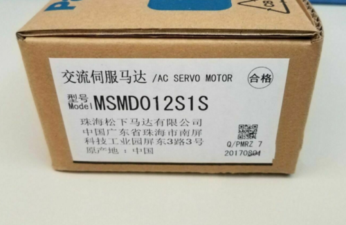 1PC New In Box MSMD012S1S AC Servo Motor Expedited Shipping One Year Warranty