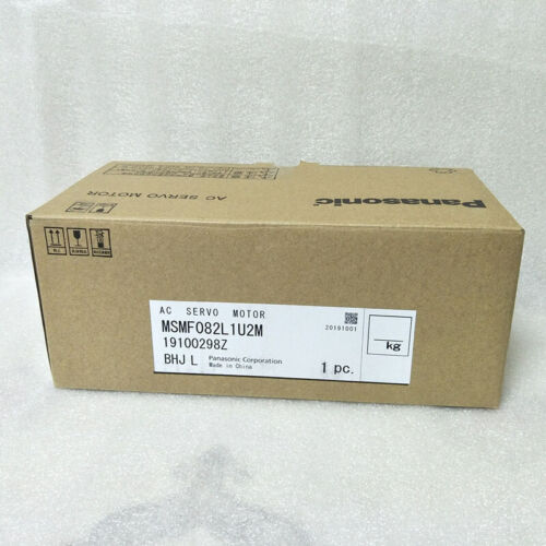 100% New In Box MSMF082L1U2M Panasonic AC Servo Motor Via Fedex 1 Year Warranty