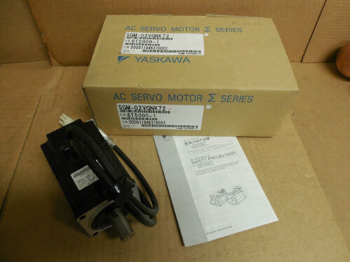 1PC Neuer Yaskawa SGM-02VGNK72 Servomotor SGM02VGNK72 Schnelles Schiff Ein Jahr Garantie 