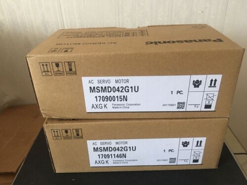 100 % NEUER PANASONIC MSMD042G1U AC-SERVOMOTOR im Karton per DHL