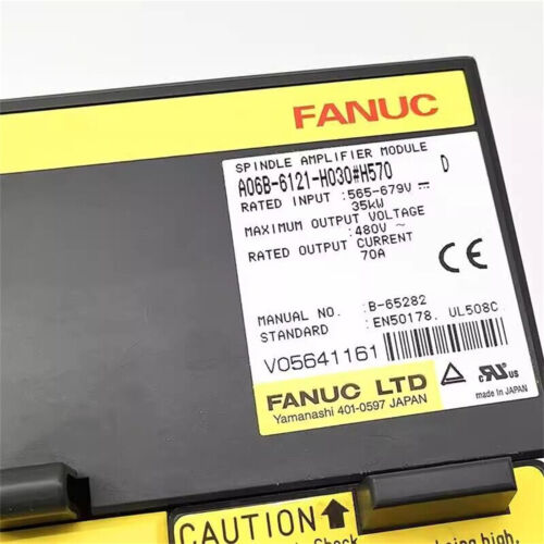 1 STÜCK Neu Im Karton FANUC A06B-6121-H030#H570 Servoantrieb Über DHL