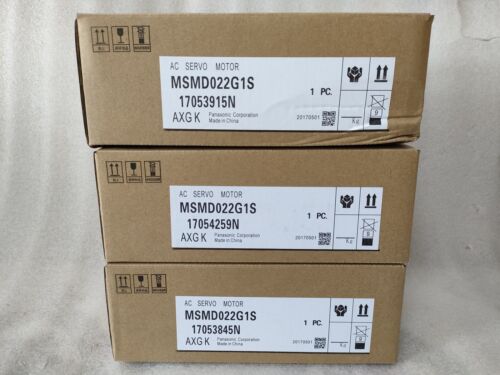 100% NEW PANASONIC MSMD022G1S AC SERVO MOTOR in box VIA Fedex or DHL