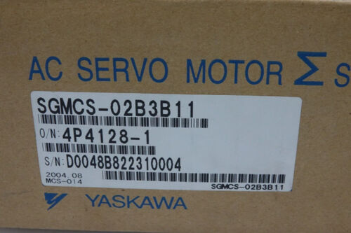 1PC New Yaskawa SGMCS-02B3B11 Servo Motor SGMCS02B3B11 Via Fedex/DHL