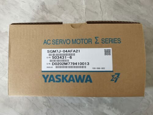 1PC New Yaskawa SGM7J-04AFA21 Servo Motor SGM7J04AFA21 Via Fedex/DHL