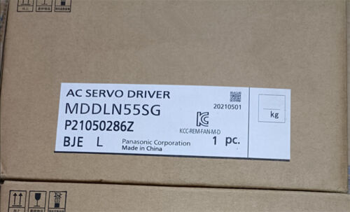 100% New In Box MDDLN55SG Panasonic AC Servo Drive Via Fedex One Year Warranty