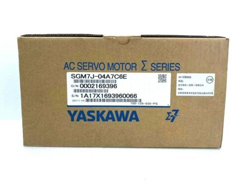 1PC Neuer Yaskawa SGM7J-04A7C6E Servomotor SGM7J04A7C6E Schnelles Schiff 