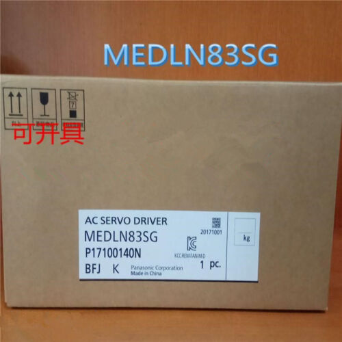 100% New In Box MEDLN83SE Panasonic AC Servo Drive Via Fedex One Year Warranty