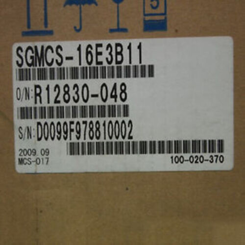 1PC New Yaskawa SGMCS-16E3B11 Servo Motor SGMCS16E3B11 Via Fedex/DHL