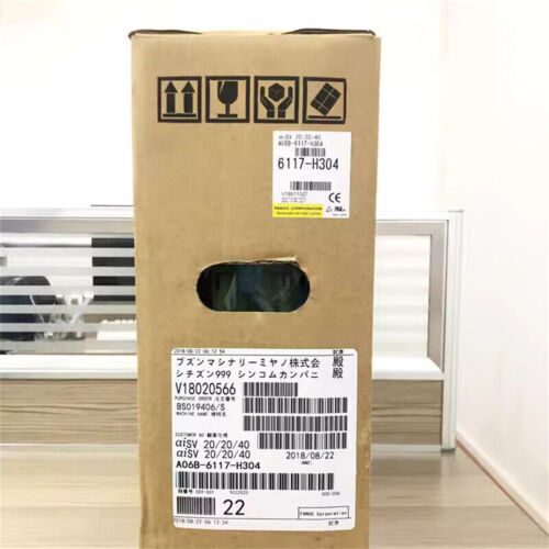 1 قطعة جديد في الصندوق FANUC A06B-6117-H304 محرك سيرفو A06B6117H304 عبر DHL