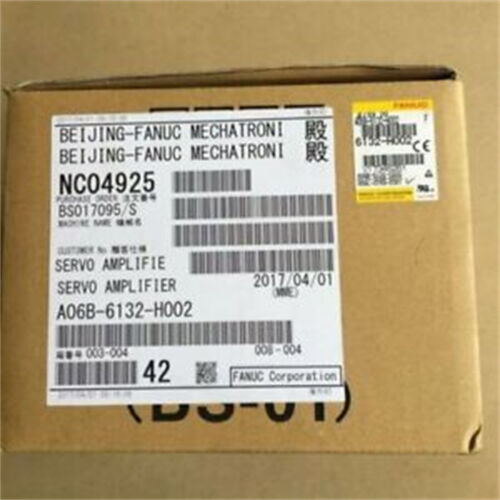 1PC Neu im Karton FANUC A06B-6132-H002 Servoantrieb A06B6132H002 Beschleunigtes Schiff