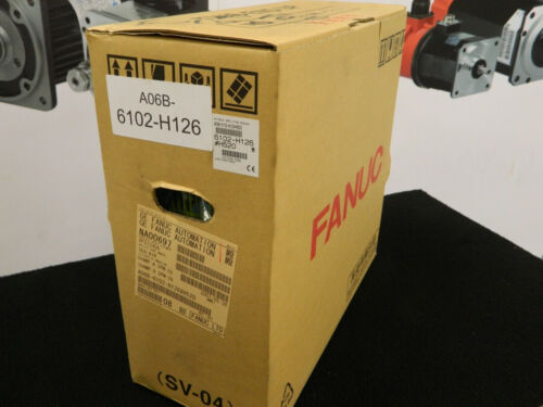 1 قطعة جديد FANUC A06B-6102-H126 محرك سيرفو A06B6102H126 عبر DHL ضمان لمدة سنة واحدة 