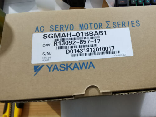 1PC New Yaskawa SGMAH-01BBAB1 Servo Motor SGMAH01BBAB1 Fast Ship