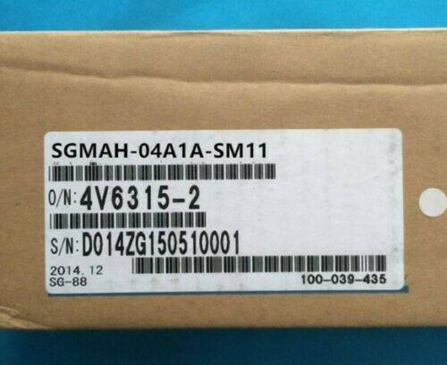 1PC Neue Yaskawa SGMAH-04A1A-SM11 Servo Motor SGMAH04A1ASM11 Über Fedex/DHL 