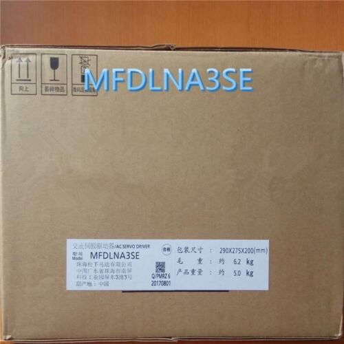 100% New In Box MFDLNA3SE Panasonic AC Servo Drive Via Fedex One Year Warranty