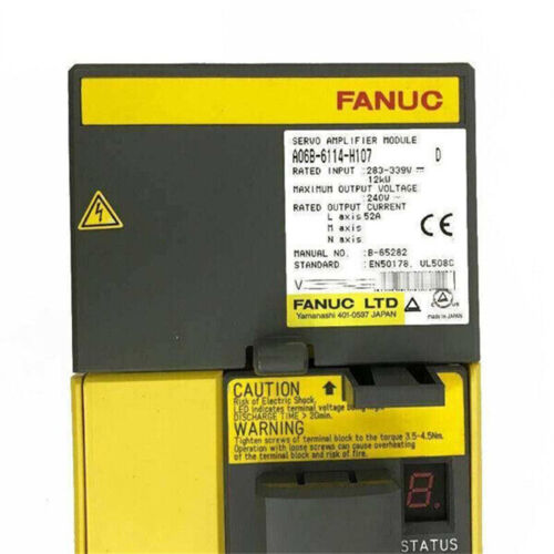 1 قطعة جديد في الصندوق FANUC A06B-6114-H107 محرك سيرفو A06B6114H107 عبر DHL