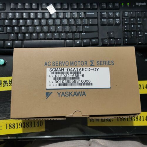 1PC New Yaskawa SGMAH-04A1A6CD-OY Servo Motor SGMAH04A1A6CDOY Via Fedex/DHL
