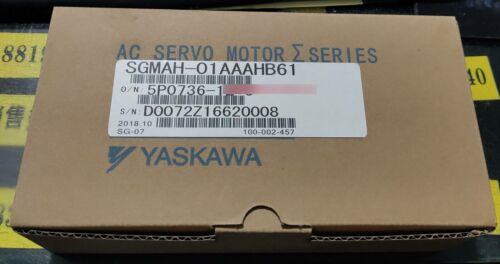 1PC New Yaskawa SGMAH-01AAAHB61 Servo Motor SGMAH01AAAHB61 Via Fedex/DHL