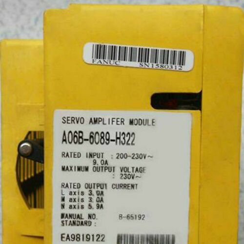 1PC New FANUC A06B-6089-H322 Servo Drive A06B6089H322 Via DHL One Year Warranty