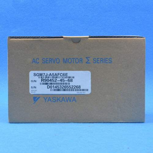 1PC Neue Yaskawa SGM7J-A5AFC6E Servo Motor SGM7JA5AFC6E Über Fedex/DHL 