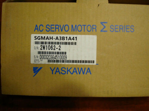 1PC New Yaskawa SGMAH-A3B1A41 Servo Motor SGMAHA3B1A41 Via Fedex/DHL