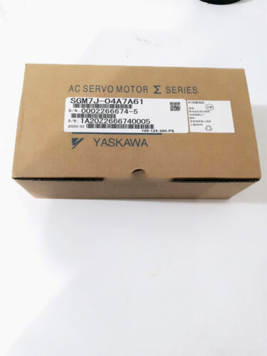 1PC New Yaskawa SGM7J-04A7A61 Servo Motor SGM7J04A7A61 Via Fedex/DHL