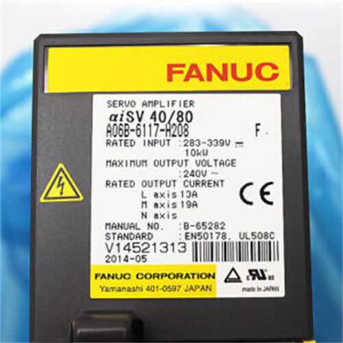 1 قطعة جديد FANUC A06B-6117-H208 محرك سيرفو A06B6117H208 عبر DHL ضمان لمدة سنة واحدة