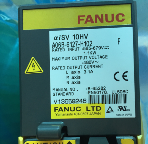 1 قطعة جديد في الصندوق FANUC A06B-6127-H102 محرك سيرفو A06B6127H102 عبر DHL