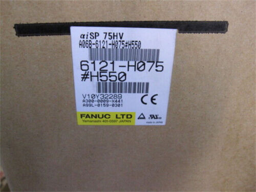 1 STÜCK Neu Im Karton FANUC A06B-6121-H075#H550 Servoantrieb Über DHL