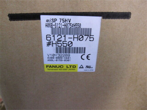 1PC New In Box FANUC A06B-6121-H075#H550 Servo Drive Via DHL