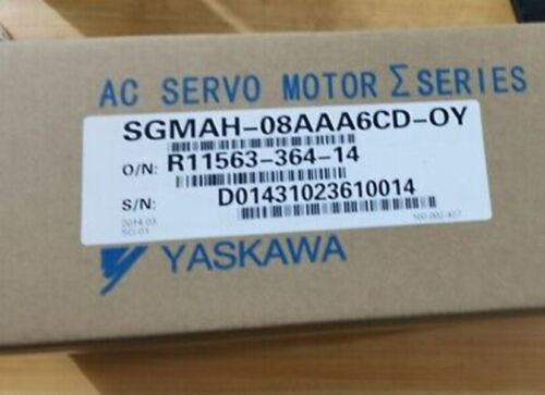 1PC New Yaskawa SGMAH-08AAA6CD-OY Servo Motor SGMAH08AAA6CDOY Fast Ship