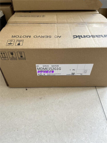 100% New In Box MDME152G1G Panasonic AC Servo Motor Via Fedex 1 Year Warranty