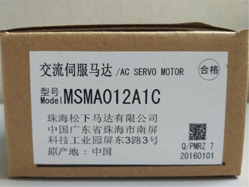 1PC Neuer Panasonic MSMA012A1C Servomotor Schnelle Lieferung 1 Jahr Garantie