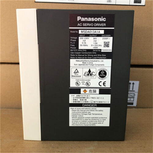 100 % NEU PANASONIC MSDA013A1A AC-SERVO-Antrieb im Karton, schneller Versand