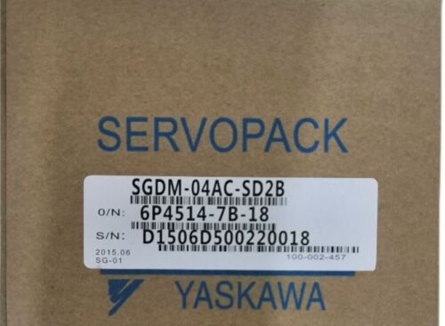 1PC Neuer Yaskawa SGDM-20AC-SD2B Servoantrieb SGDM20ACSD2B Über Fedex/DHL