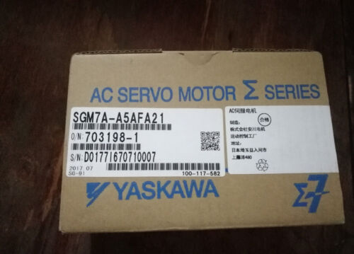 1PC New Yaskawa SGM7A-A5AFA21 Servo Motor SGM7AA5AFA21 Via Fedex/DHL