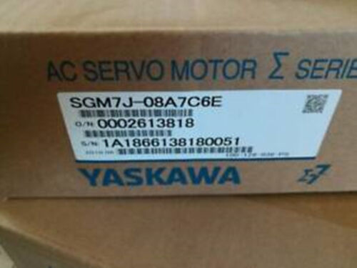 1PC New Yaskawa SGM7J-08A7C6E Servo Motor SGM7J08A7C6E Via Fedex/DHL