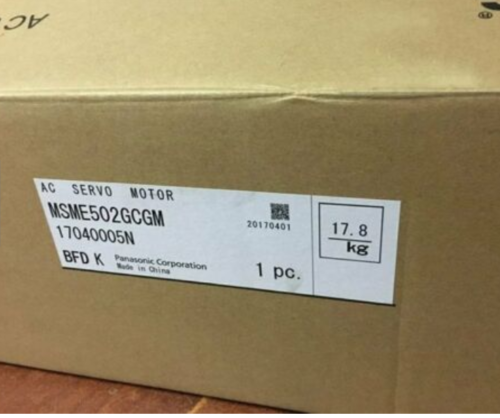 1PC New Panasonic MSME502GCG AC Servo Motor Via DHL