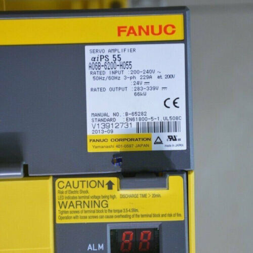 1 STÜCK Neu Im Karton FANUC A06B-6200-H055 Servoantrieb A06B6200H055 Über DHL