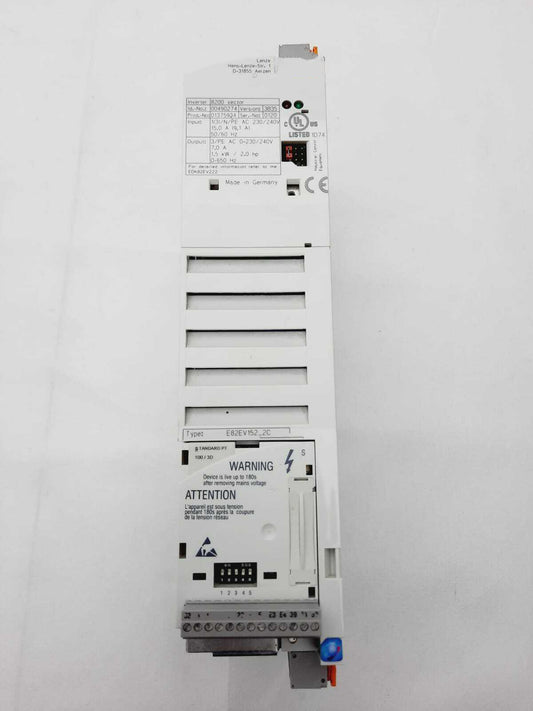 1PC LENZE EVS9323-EK Servoregler 9300 SERIE 400/480 VAC 1,5 KW (2 PS) EINGEBAUTE Einheit EVS9323EK Servo CAM PROFILER Neuer Schnellversand mit einjähriger Garantie Fedex/DHL/UPS