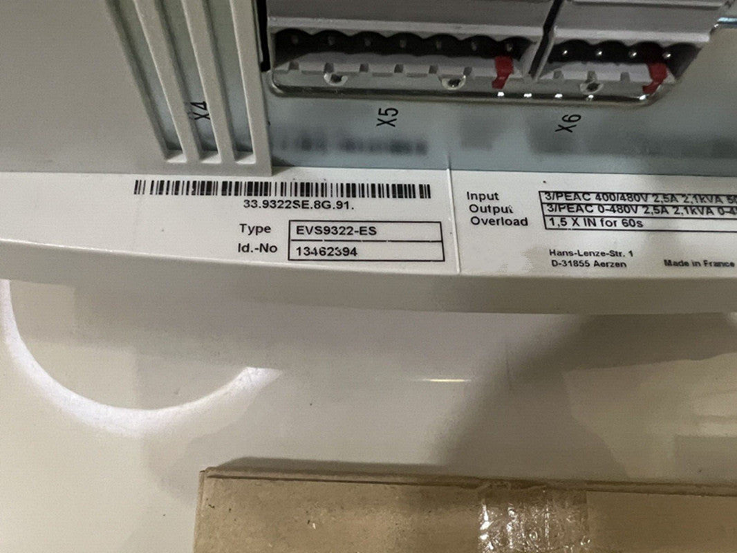 New LENZE EVS9322-ES Inverter